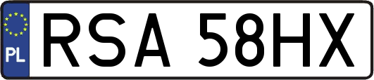 RSA58HX