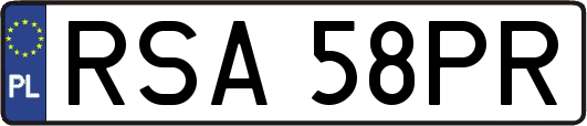 RSA58PR