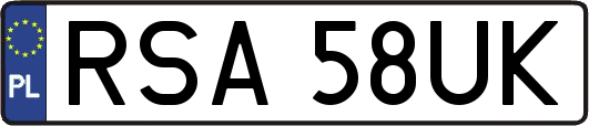 RSA58UK