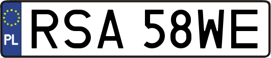 RSA58WE