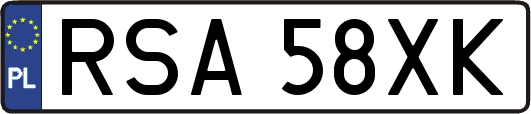 RSA58XK