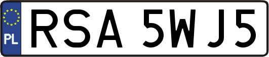 RSA5WJ5