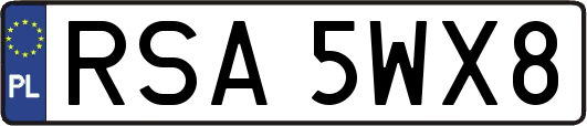 RSA5WX8