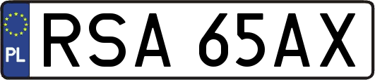 RSA65AX