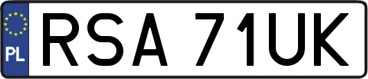 RSA71UK