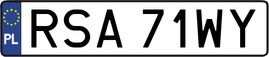 RSA71WY