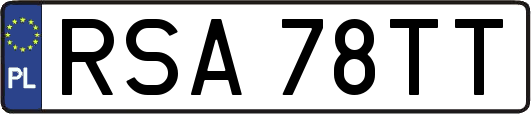 RSA78TT