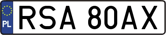 RSA80AX