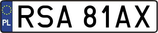 RSA81AX