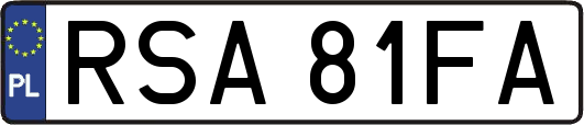 RSA81FA