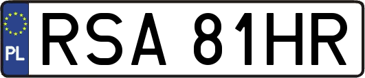 RSA81HR