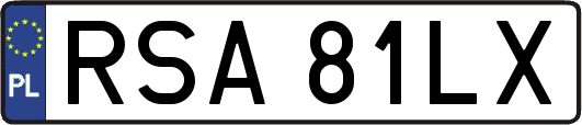 RSA81LX