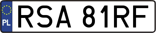RSA81RF