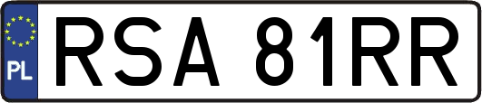 RSA81RR