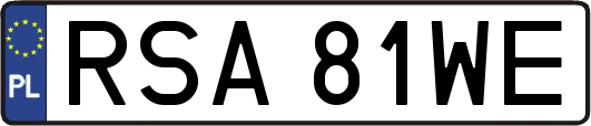 RSA81WE