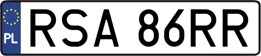 RSA86RR
