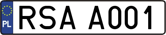 RSAA001