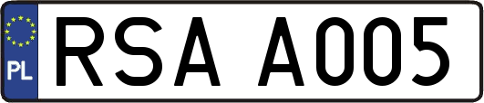 RSAA005