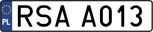 RSAA013