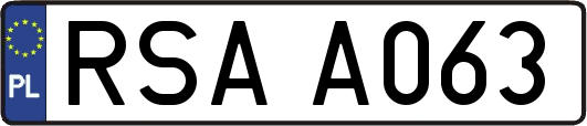 RSAA063