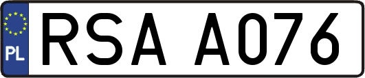 RSAA076