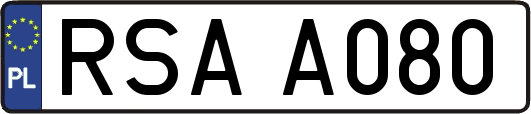 RSAA080