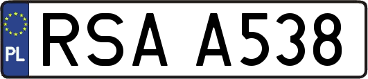 RSAA538