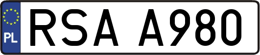 RSAA980