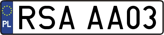 RSAAA03