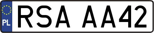 RSAAA42
