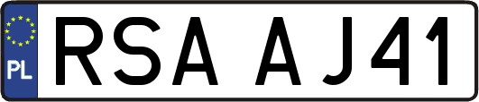 RSAAJ41