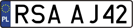 RSAAJ42