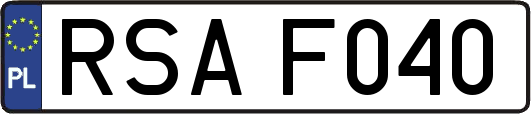 RSAF040