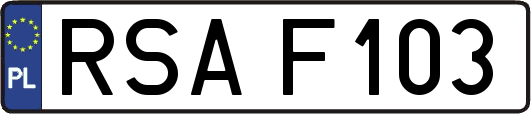 RSAF103