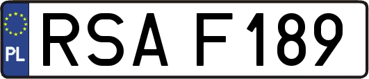RSAF189