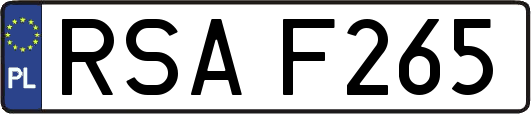 RSAF265
