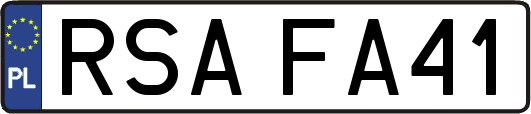 RSAFA41