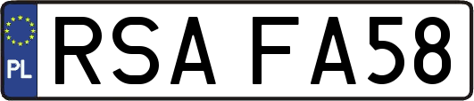 RSAFA58