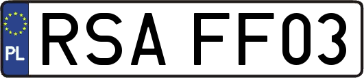 RSAFF03