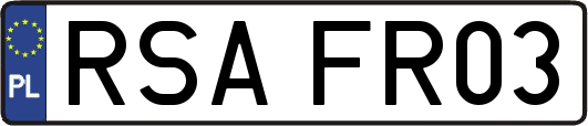 RSAFR03