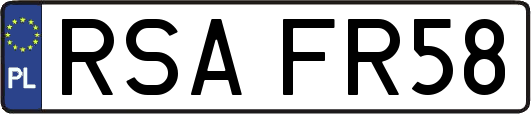 RSAFR58
