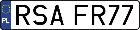 RSAFR77