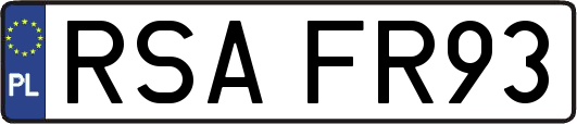 RSAFR93