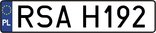 RSAH192