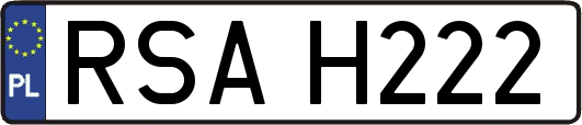 RSAH222