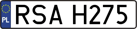 RSAH275