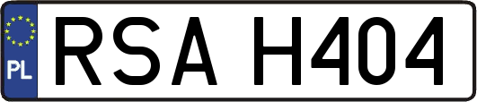 RSAH404
