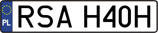 RSAH40H