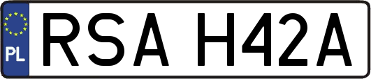 RSAH42A