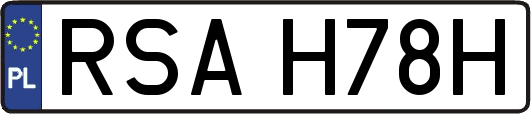 RSAH78H